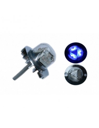 LED stroboskop H2100, modrý
